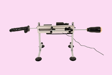 Sexmaschine mit Dildo und Taschenmuschi